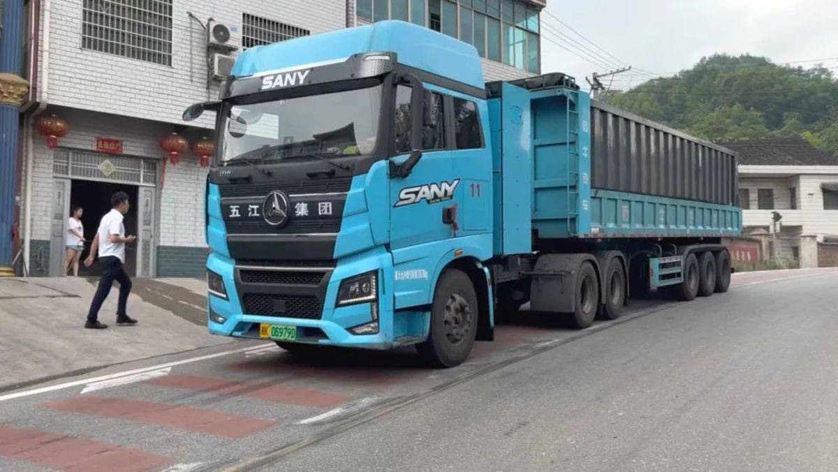 Energy-saving driving course of Sany electric heavy truck-kinetic energy recovery